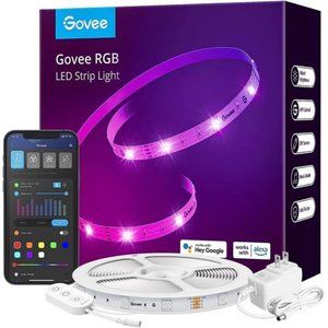 Smart LED Strip LightsWiFi,50ft RGB LED Lights Work with Alexa &Google Assistant